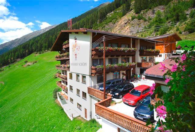 Gaestehaus Berghof Schoepf Längenfeld Exterior photo